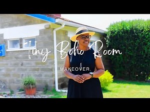 Tiny Boho Room Makeover | Transforming a Small Space into a Cozy Haven 🌸
