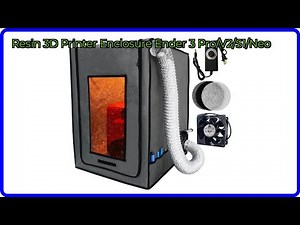 REVIEW (2026): Resin 3D Printer Enclosure Ender 3 Pro/V2/S1/Neo. ESSENTIAL details.