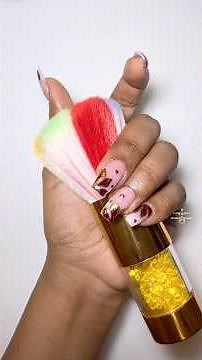 How to do Nail Art step by step || nail extensions tutorial #nailart