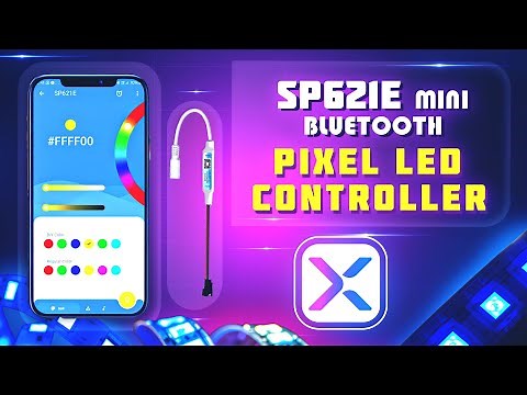 SP621E मिनी ब्लूटूथ PIXEL LED CONTROLLER की सेटिंग कैसे करें
