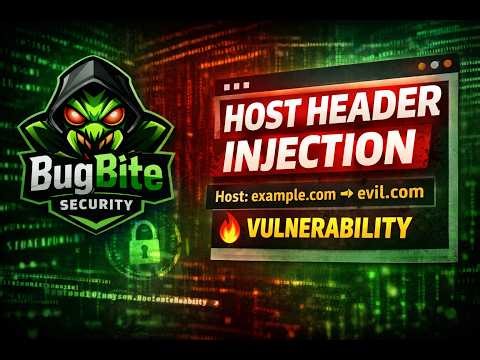 Day-7 Host Header Injection Attack 🔥 Bug Bounty Tutorial (Step-by-Step)