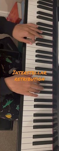 Interstellar Retribution Piano #undertale
