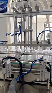 Medical cleaning liquid filling line, can fill different liquids #fillingmachine #cappingmachine #labelingmachine | Henan Cyril Machinery Equipment Co.,LTD
