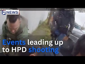 Body cam and surveillance video reveal events leading to HPD shooting during NW Houston traffic stop