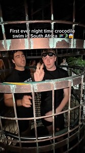 15K views · 448 reactions | and I swimming with crocs  | Luke Davidson | Facebook