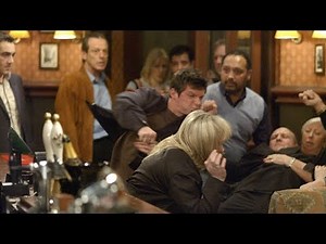 EastEnders - Dennis Rickman Accidently Punches Sharon Watts (1st April 2004)