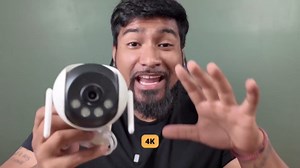 Defender AI Powered 4K Everwatch PTZ Plug in Outdoor Camera, AI Human/Vehicle Detection, WiFi 6/Bluetooth Wireless Camera, Color Night Vision, Deterrence, Mobile App, Empower App