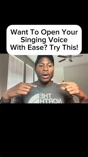 Want To Open Your Singing Voice With Ease? Try This!
