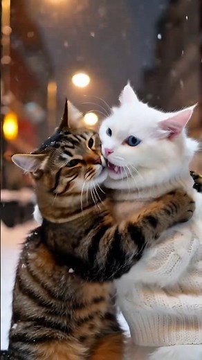 A very beautiful pair of cats. #catvideos #cat #orangecat #cutecat #funny #cat #cute