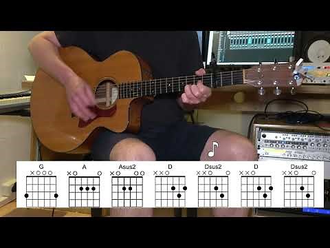 No Surrender - Acoustic Guitar - Bruce Springsteen - Original Vocal Track - Chords