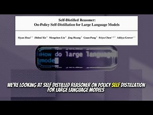 Self-Distilled Reasoner: On-Policy Self-Distillation for Large Language Models (Jan 2026)