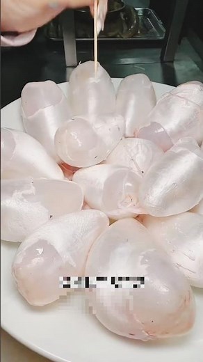 The Secret Luxury Food: Fish Swim Bladders Explained! 🐟✨ #seafoodprep