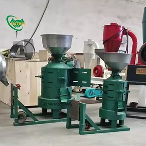 [Hot Item] Small Portable Paddy Brown Rice Mill Milling Machine Stone Separator Oat Dehuller Hulling Machine