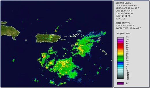 24K views · 663 reactions | Radar loop showing Fiona the past day+. Rains the big story no doubt... and they are still rolling well behind the actual center for PR/VI. Serious flooding occuring. www.spaghettimodels.com | Mike's Weather Page | Facebook