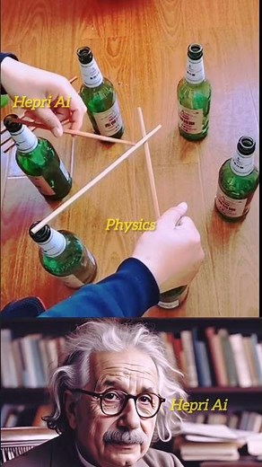 Insane Physics Trick with Bottles and Sticks!