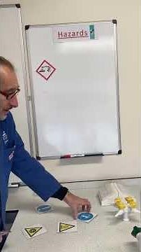 Our Hazboards for communicating hazards and control measures to students