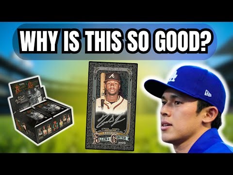 2025 Topps Allen & Ginter X Baseball Hobby Box Review! 2 AUTOS!
