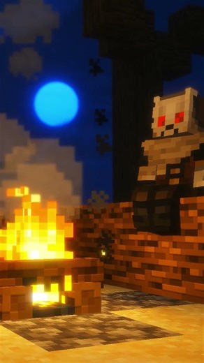 Dust - Campfire #minecraft #shorts #animation