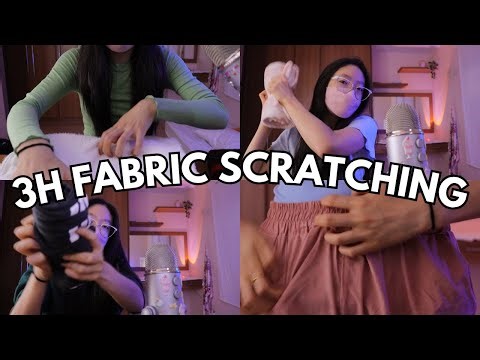 3H ASMR: ACTUALLY FAST & AGGRESSIVE Fabric Scratching (NOT JUST FAST!)