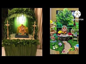 7 Beautiful eco friendly Ganpati decoration ideas #Nature