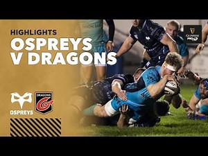 3 Minute Highlights: Ospreys v Dragons | Round 14 | Guinness PRO14 2020/21