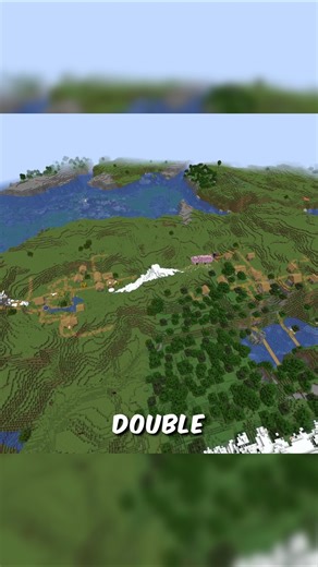This Minecraft Starter Seed Gives You TWO Villages at Spawn #minecraft #minecraftseed #javaisawesome