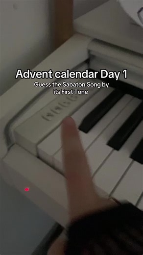 Guess the Sabaton Song by Its First Tone - Advent Calendar