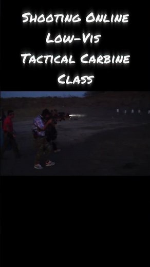 Low-Vis Night Shoot | Tactical Carbine & First Aid w/ SWAT Medic #Military #shortsfeed