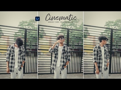 Lightroom Mobile Cinematic Green Tone Photo Retouching || Lightroom Photo Editing - CS EDITZ