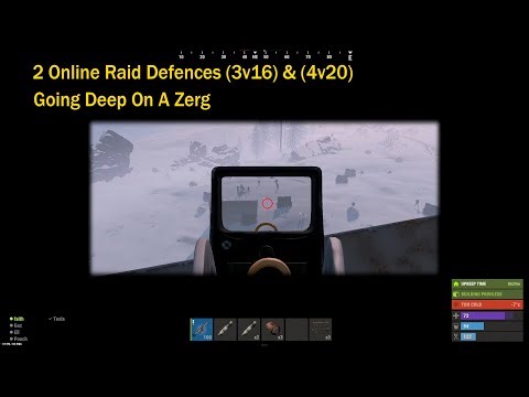 Going Deep Leads To 2 Online Raid Defences - Rust