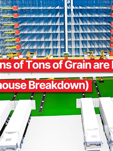 𝐇𝐨𝐰 𝐝𝐨𝐞𝐬 𝐚𝐧 𝐚𝐮𝐭𝐨𝐦𝐚𝐭𝐞𝐝 𝐠𝐫𝐚𝐢𝐧 𝐬𝐭𝐨𝐫𝐚𝐠𝐞 𝐰𝐚𝐫𝐞𝐡𝐨𝐮𝐬𝐞 𝐰𝐨𝐫𝐤? ✨This 3D animation shows a smart logistics system for finished grain storage — designed to improve space utilization and material flow efficiency. Huayide provides free 3D layout & full one-stop warehouse solutions from design to operation. Contact Us: 💻Website:https://www.huadeasrs.com/ 📧Email:wa@huadeasrs.com 📱Whatsapp: 86 18652003451 #grainstorage #warehouseautomation #automatedsolutions #3dcarto