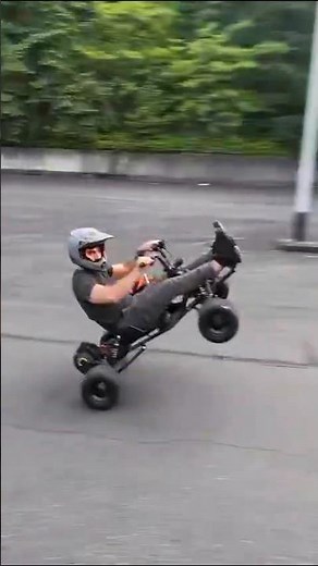 This Electric Gokart is Built Differently #shorts #escooter #gokart #ebike #bikelife #diy #speed #ev