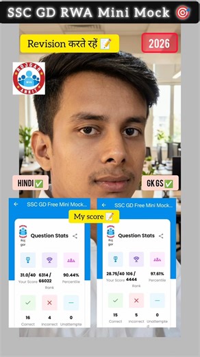 SSC GD RWA 🎯 Mini Mock 2026