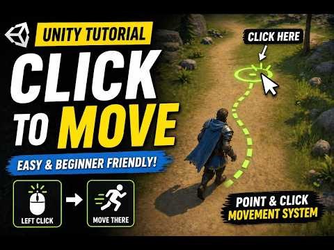 Unity Click to Move System (Like RTS & Diablo)