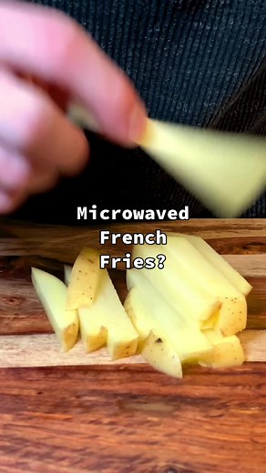 How to Make French Fries in the Microwave