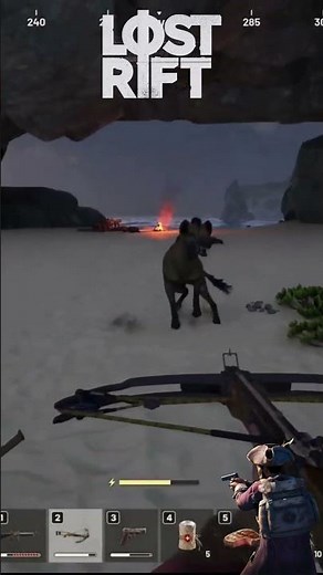 Lost Rift Gameplay: A Peaceful Sunrise Beach Walk Turns Deadly! #shorts