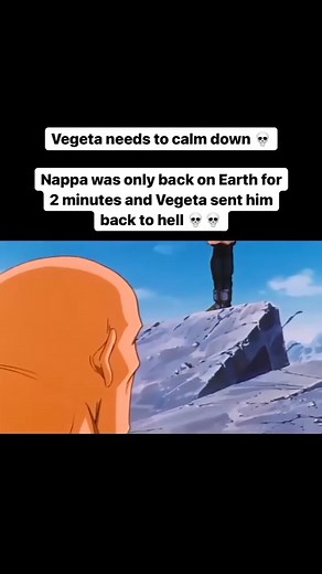 Vegeta needs to calm down | Anime Xeno