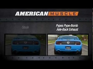 2005-2010 Mustang Pypes Exhaust Sound Clip Pype-Bomb Axle-Back (GT GT500) Review