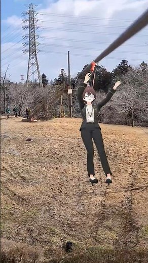 Enjoy it twice!? Experience the breathtaking zipline at Hayashioto!