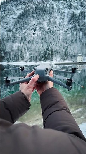 First flight of the year 🏔️ DJI Air 3S drone 🎬 IG: _marcelsiebert