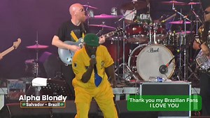 THANK YOU BRAZIL!!! YOU ARE THE BEST!!! GOOD POSITIVE VIBES!!! I LOVE YOU🇧🇷❤️🙏 Live At Republica do Reggae Salvador-Bahia | Alpha Blondy