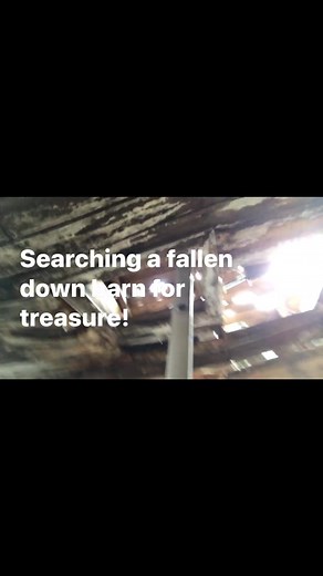 Searching a fallen down barn for treasures! Aired 2017 | Curiosity Inc.