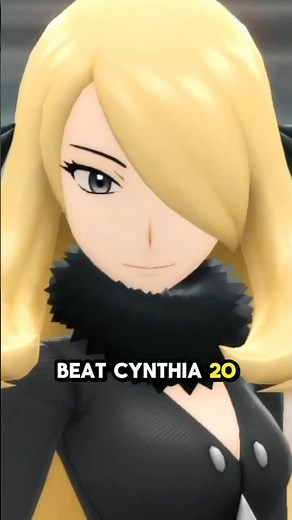Rematch Cynthia 20 TIMES for THIS