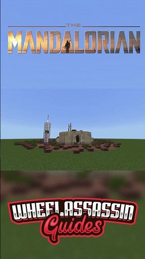 The Mandalorian's House built in Minecraft!!