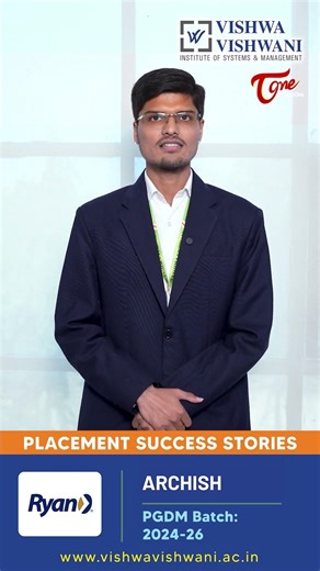 PGDM with ₹14 LPA Highest Package | Hyderabad #TopPGDMColleges #VishwaVishwani #MBAorPGDM #shorts