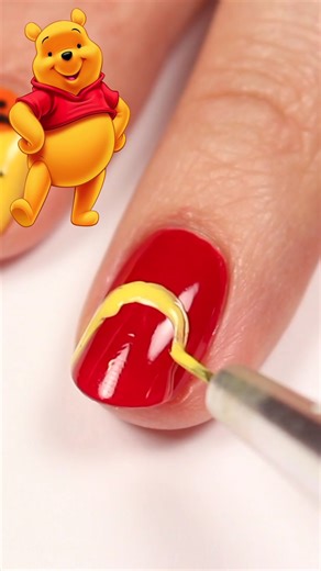 69K views · 246 reactions | Winnie The Pooh Nail Art #nailart | cutepolish | Facebook