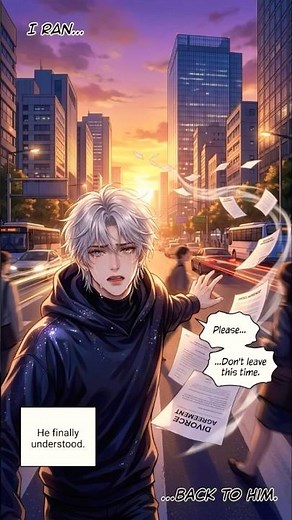 He Smiled During the Divorce... Then Broke Down Alone #blanime #manhwa #bl#blstory #blshorts