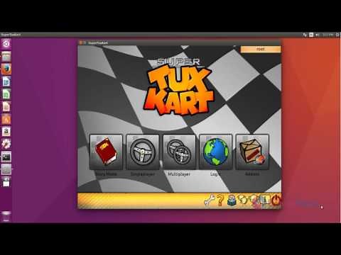 How to install super tux kart game in Ubuntu