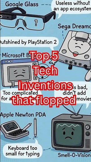 5 Epic Tech Flops That Totally Bombed 😂💥