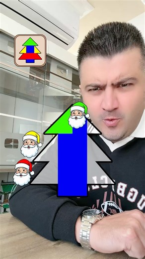 Painting Santa Claus Tree IQ